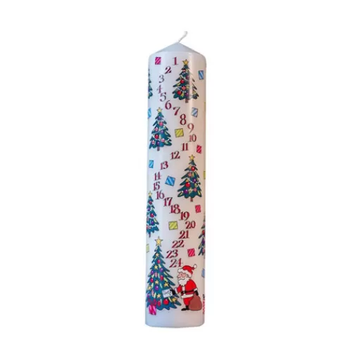 Advent Calendars>Tannenbaum Holiday Shop Christmas Trees Pillar Advent Candle