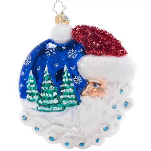 Santa Ornaments^Tannenbaum Holiday Shop Christmas Village Santa