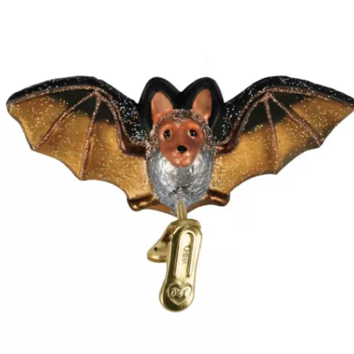 Animal Ornaments^Tannenbaum Holiday Shop Clip-On Bat Ornament