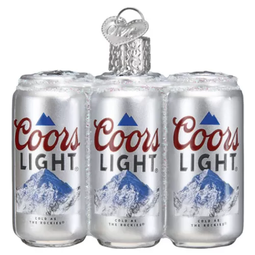 Food And Beverage Ornaments^Tannenbaum Holiday Shop Coors Light Six Pack