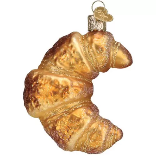 Food And Beverage Ornaments^Tannenbaum Holiday Shop Croissant Ornament