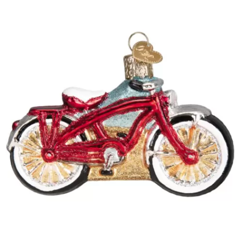 Travel And Destination Ornaments>Tannenbaum Holiday Shop Cruiser Bike Ornament