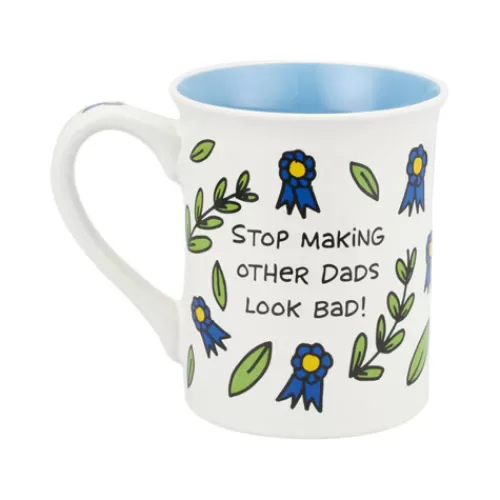 Tabletop>Tannenbaum Holiday Shop Dad Of The Year Trophy Mug