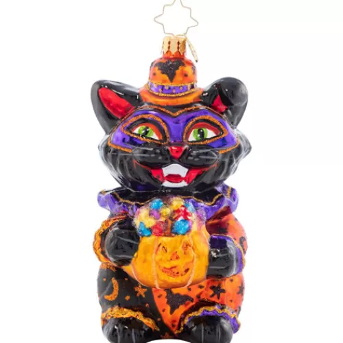 Ornaments>Tannenbaum Holiday Shop Dapper Black Cat