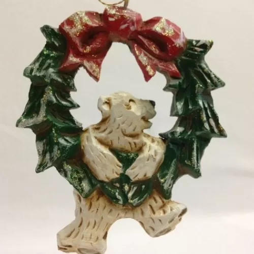 Animal Ornaments^Tannenbaum Holiday Shop David Frykman Polar Bear Ornament