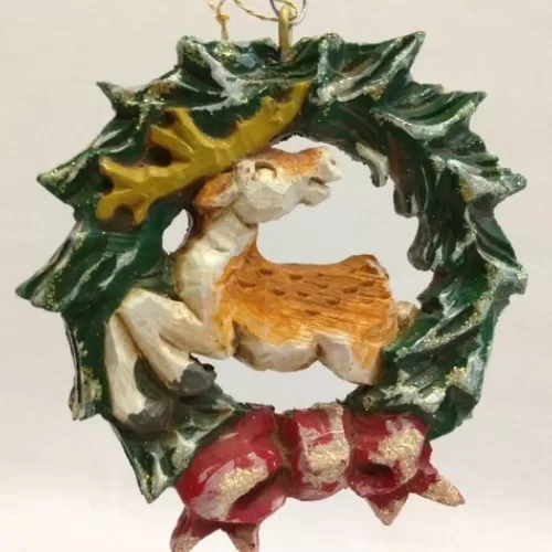 Animal Ornaments^Tannenbaum Holiday Shop David Frykman Reindeer Ornament