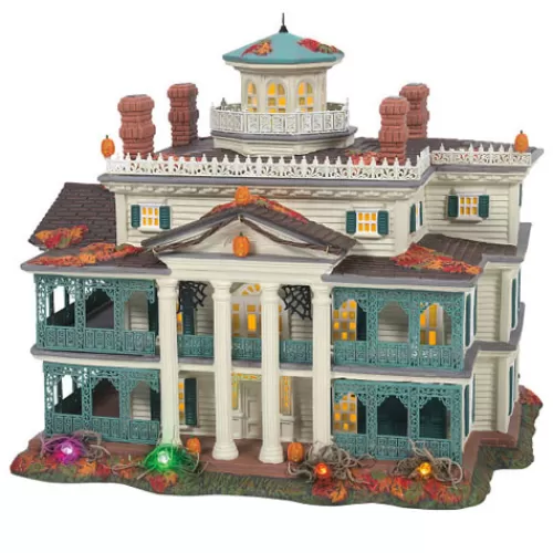 Department 56 - Halloween Village>Tannenbaum Holiday Shop Disneyland Haunted Mansion