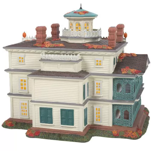 Department 56 - Halloween Village>Tannenbaum Holiday Shop Disneyland Haunted Mansion