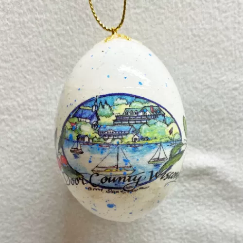 Door County Ornaments And Gifts>Tannenbaum Holiday Shop Door County Egg, 2A