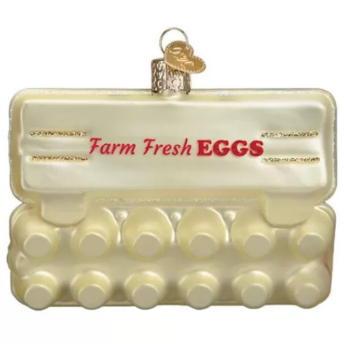 Food And Beverage Ornaments^Tannenbaum Holiday Shop Egg Carton