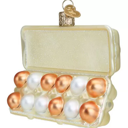 Food And Beverage Ornaments^Tannenbaum Holiday Shop Egg Carton