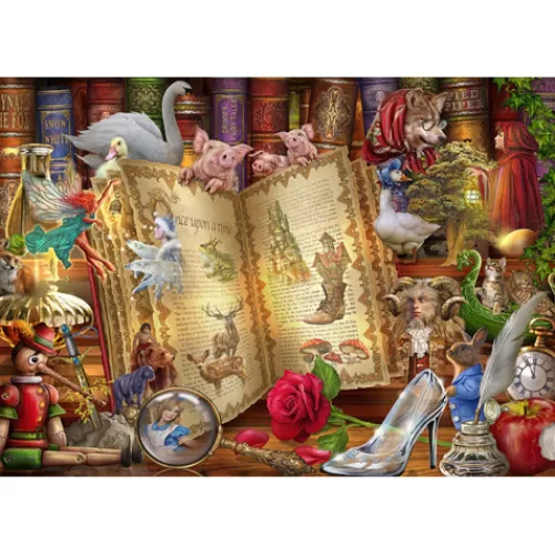 Puzzles And Toys>Tannenbaum Holiday Shop Fairy Tale Fun Jigsaw Puzzle