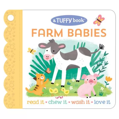 Baby Ornaments And Gifts^Tannenbaum Holiday Shop Farm Babies Tuffy Book