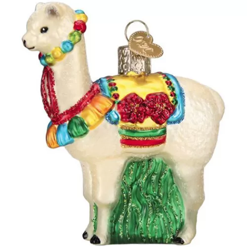 Animal Ornaments^Tannenbaum Holiday Shop Festive Alpaca