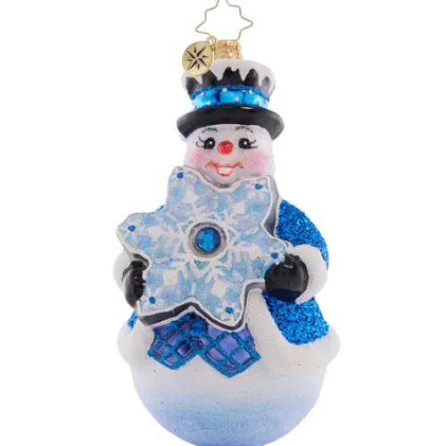 Snowman Ornaments>Tannenbaum Holiday Shop Flakey Frosty