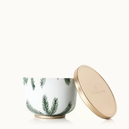 Candles And Home Fragrances^Tannenbaum Holiday Shop Frasier Fir Candle Tin With Gold Lid