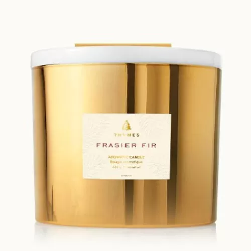 Candles And Home Fragrances^Tannenbaum Holiday Shop Frasier Fir Gold 3-Wick Candle