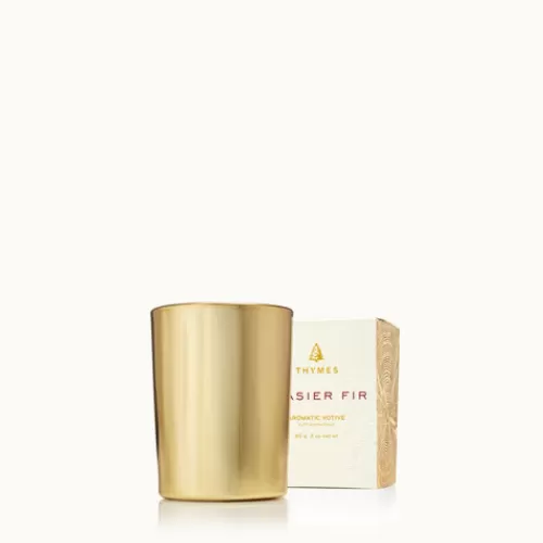 Candles And Home Fragrances^Tannenbaum Holiday Shop Frasier Fir Gold Votive Candle