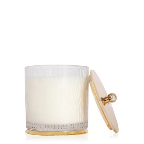 Candles And Home Fragrances^Tannenbaum Holiday Shop Frasier Fir Large Frosted Wood Grain Candle