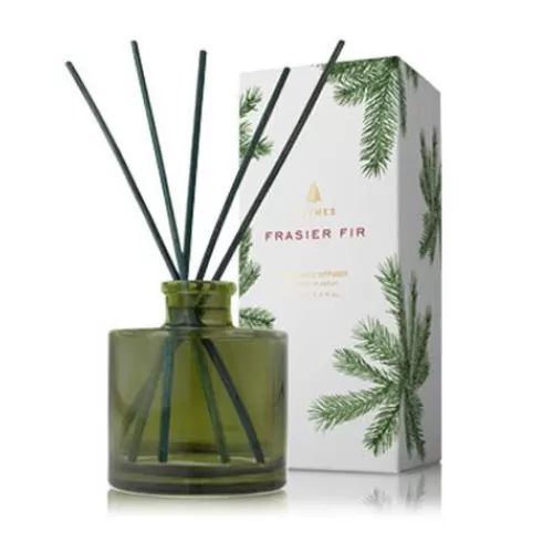 Candles And Home Fragrances^Tannenbaum Holiday Shop Frasier Fir Petite Reed Diffuser - Green