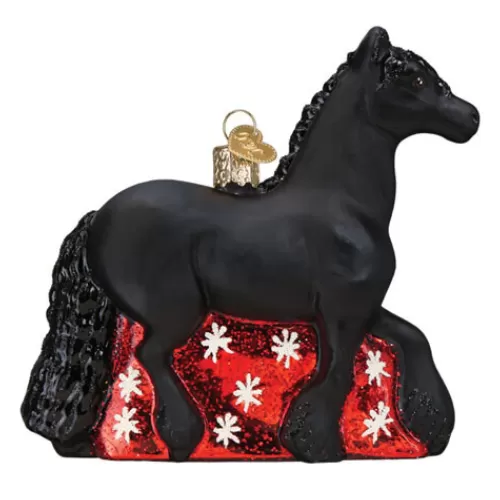 Animal Ornaments^Tannenbaum Holiday Shop Friesian Horse