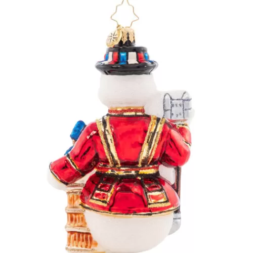 Travel And Destination Ornaments>Tannenbaum Holiday Shop Frosty Friend & Big Ben