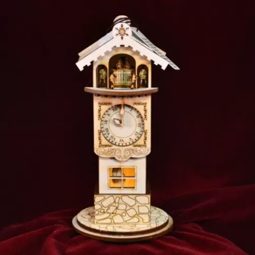 Indoor Decor^Tannenbaum Holiday Shop Ginger Clock Tower