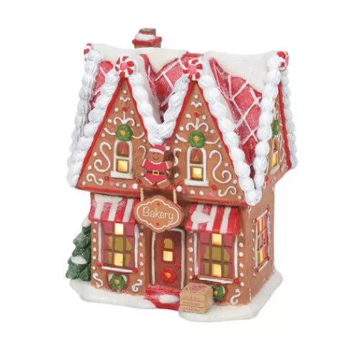 Department 56 - Villages^Tannenbaum Holiday Shop Gingerbread Bakery