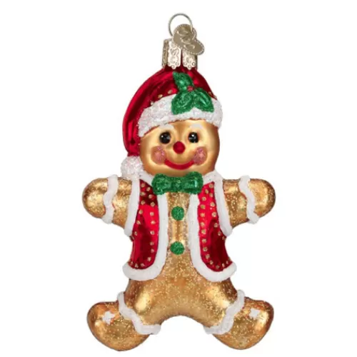 Food And Beverage Ornaments^Tannenbaum Holiday Shop Gingerbread Boy Ornament