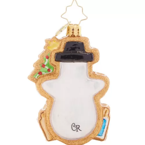 Food And Beverage Ornaments^Tannenbaum Holiday Shop Gingerbread Snowman Gem