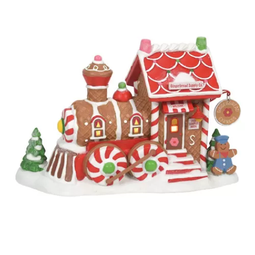 Department 56 - Villages^Tannenbaum Holiday Shop Gingerbread Supply Company