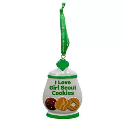 Food And Beverage Ornaments^Tannenbaum Holiday Shop Girl Scouts Cookie Jar Ornament For Personalization