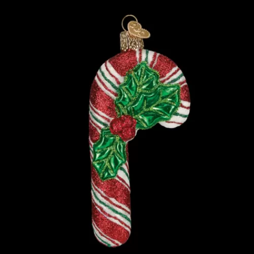 Food And Beverage Ornaments^Tannenbaum Holiday Shop Glistening Candy Cane