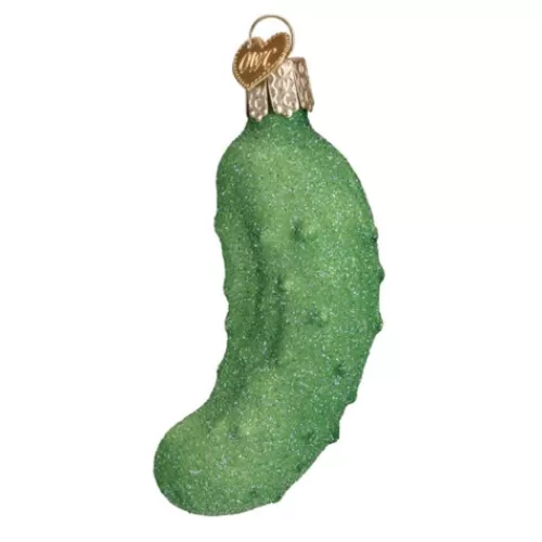 Food And Beverage Ornaments^Tannenbaum Holiday Shop Glistening Pickle