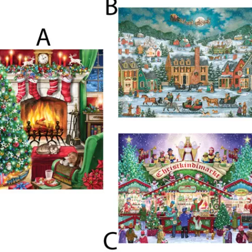 Advent Calendars>Tannenbaum Holiday Shop Glitter Dvent Lend R, 3