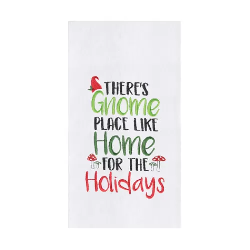 Towels>Tannenbaum Holiday Shop Gnome For The Holidays Towel