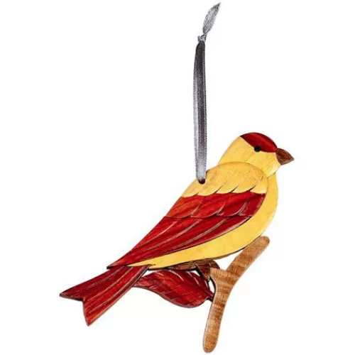 Animal Ornaments^Tannenbaum Holiday Shop Goldfinch Ornament