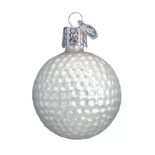 Sport Ornaments>Tannenbaum Holiday Shop Golf Ball Ornament