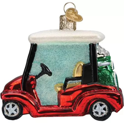 Sport Ornaments>Tannenbaum Holiday Shop Golf Cart