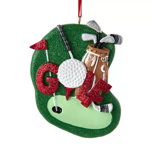 Sport Ornaments>Tannenbaum Holiday Shop Golf Ornament For Personalization