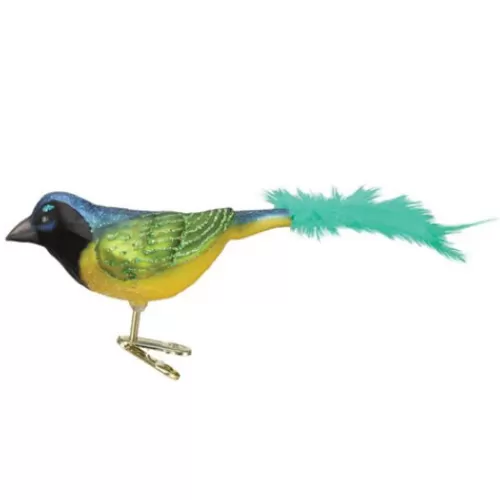 Animal Ornaments^Tannenbaum Holiday Shop Green Jay Ornament