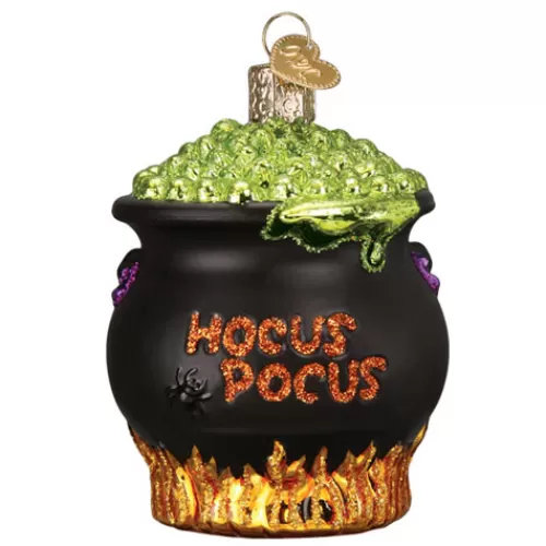 Ornaments>Tannenbaum Holiday Shop Halloween Cauldron