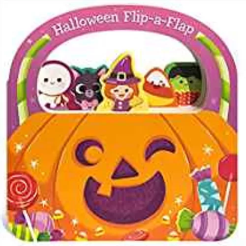 Books^Tannenbaum Holiday Shop Halloween Flip A Flap Board Book