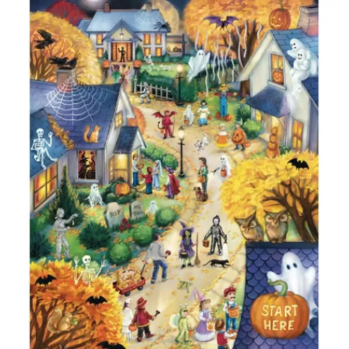 Indoor Decor^Tannenbaum Holiday Shop Halloween Town Countdown To Halloween Calendar & Game