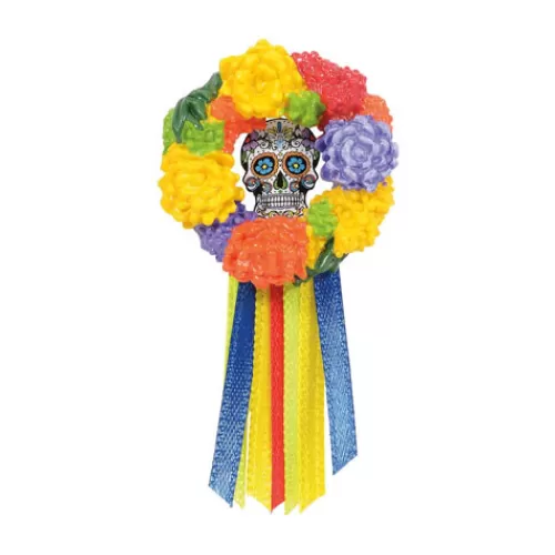 Department 56 - Villages^Tannenbaum Holiday Shop Halloween Village - Day Of The Dead Wreaths