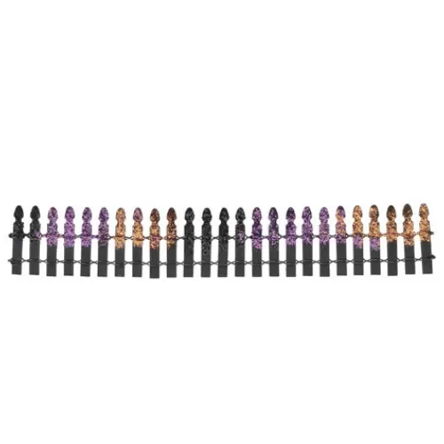 Department 56 - Villages^Tannenbaum Holiday Shop Halloween Village - Halloween Glitter Fence