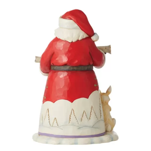 Santa Figurines>Tannenbaum Holiday Shop Happy Christmas To All - Santa With Animals