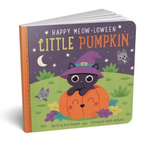 Books & Puzzles>Tannenbaum Holiday Shop Happy Meow-Loween Little Pumpkin Book