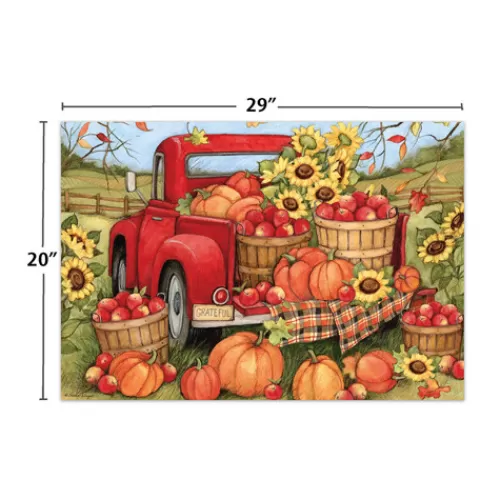 Puzzles And Toys>Tannenbaum Holiday Shop Harvest Truck - 1000 Piece Puzzle