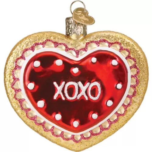 Food And Beverage Ornaments^Tannenbaum Holiday Shop Heart Cookie